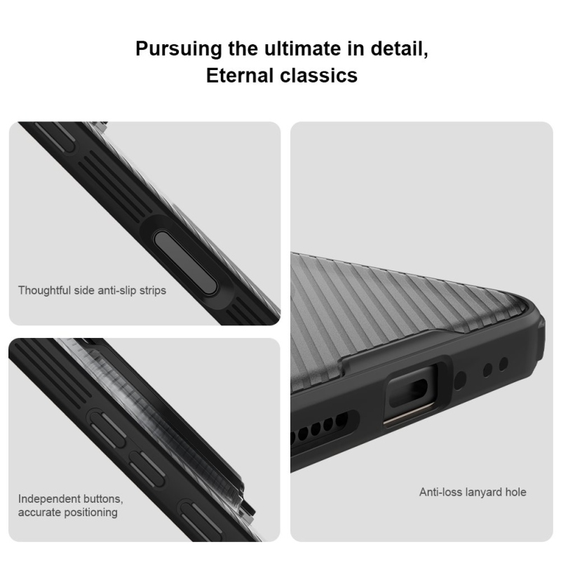 Nillkin CamShield Prop Magnetic Zadní Kryt pro Honor Magic 8 Pro Black