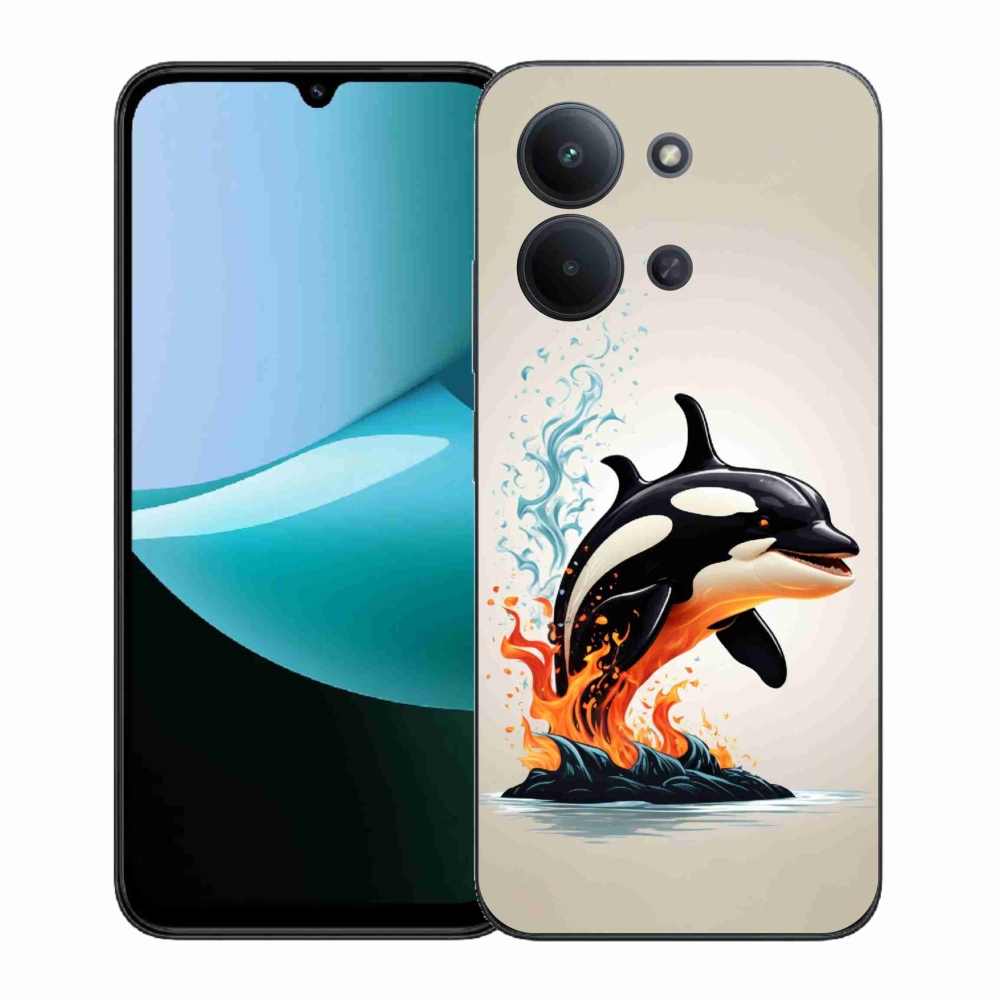 Gelový kryt mmCase na Xiaomi Redmi 15C 4G (171mm)/Poco C85 4G (171mm) - kosatka
