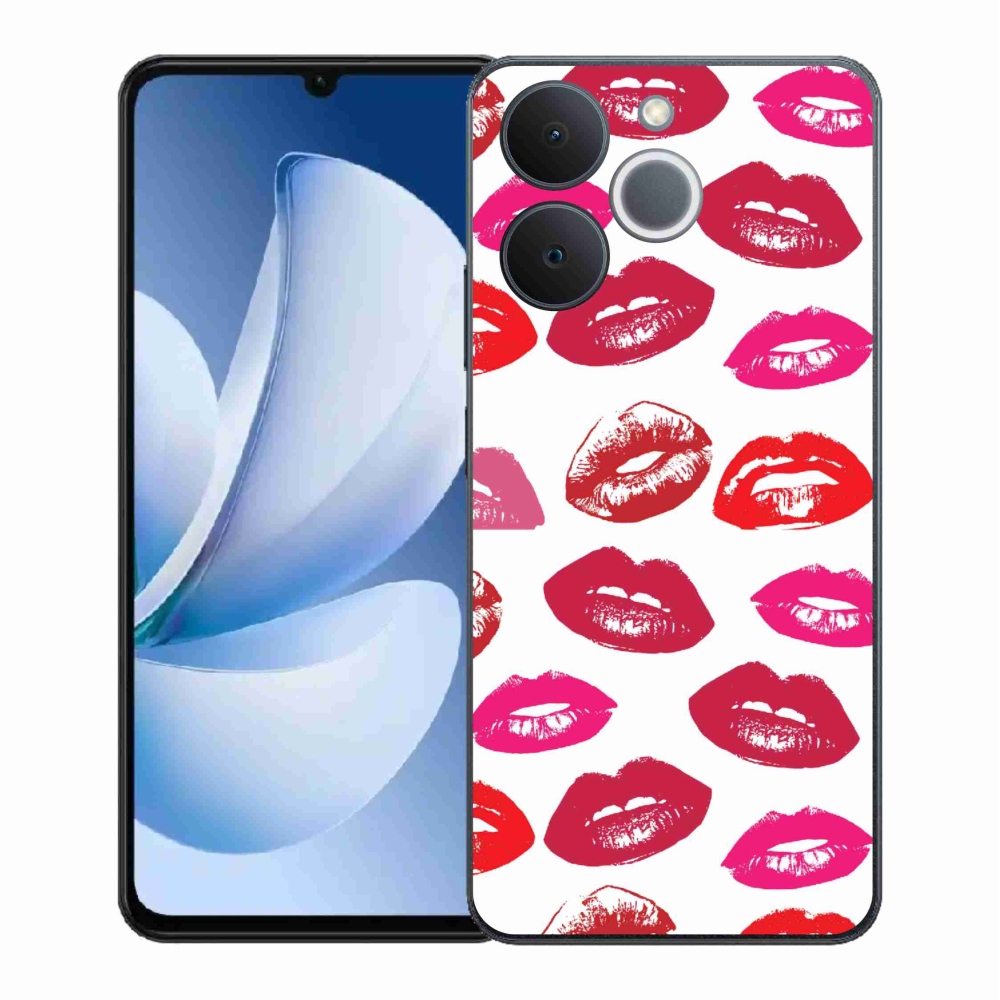 Gelový kryt mmCase na Realme Note 70T - rty