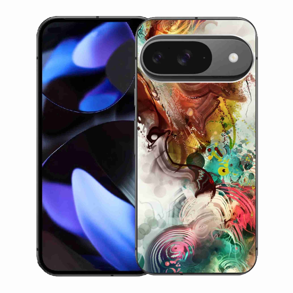 Gelový kryt mmCase na Google Pixel 9/9 Pro - abstrakt 1