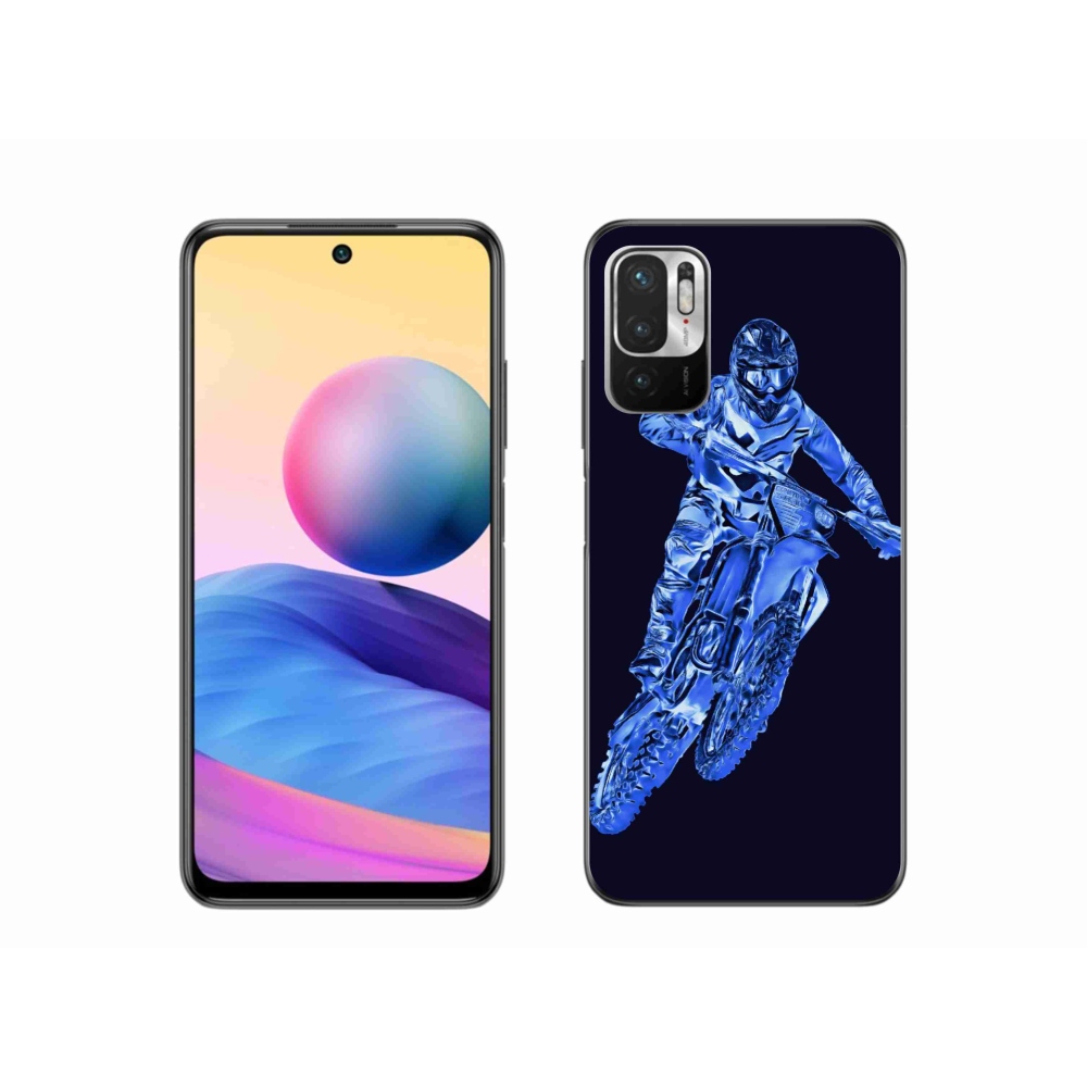 Gelový kryt mmCase na Xiaomi Poco M3 Pro/5G - motocross 1