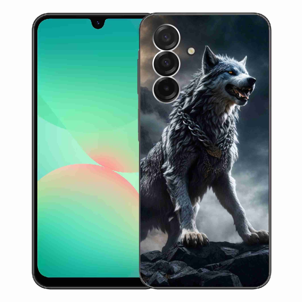 Gelový kryt mmCase na Samsung Galaxy A26 5G - vlk 1