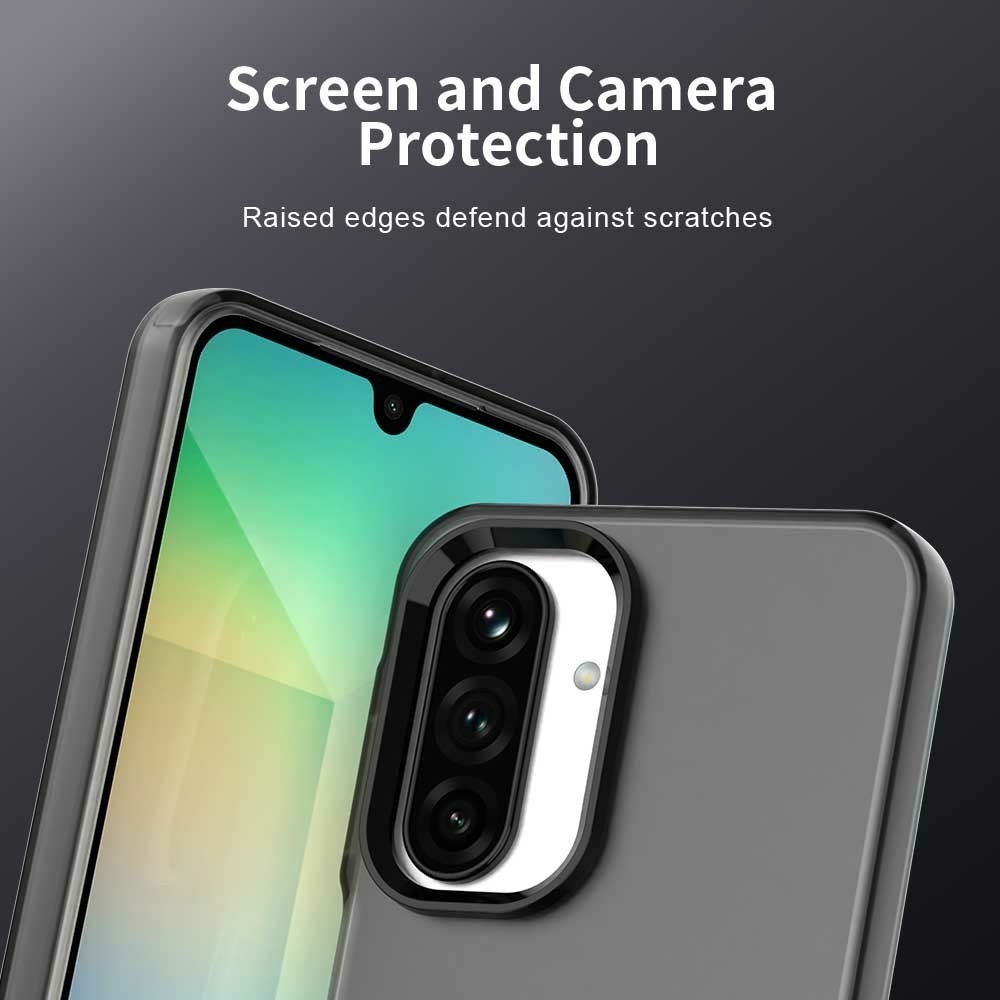 Candy matný gelový obal na Samsung Galaxy A26 5G - černý