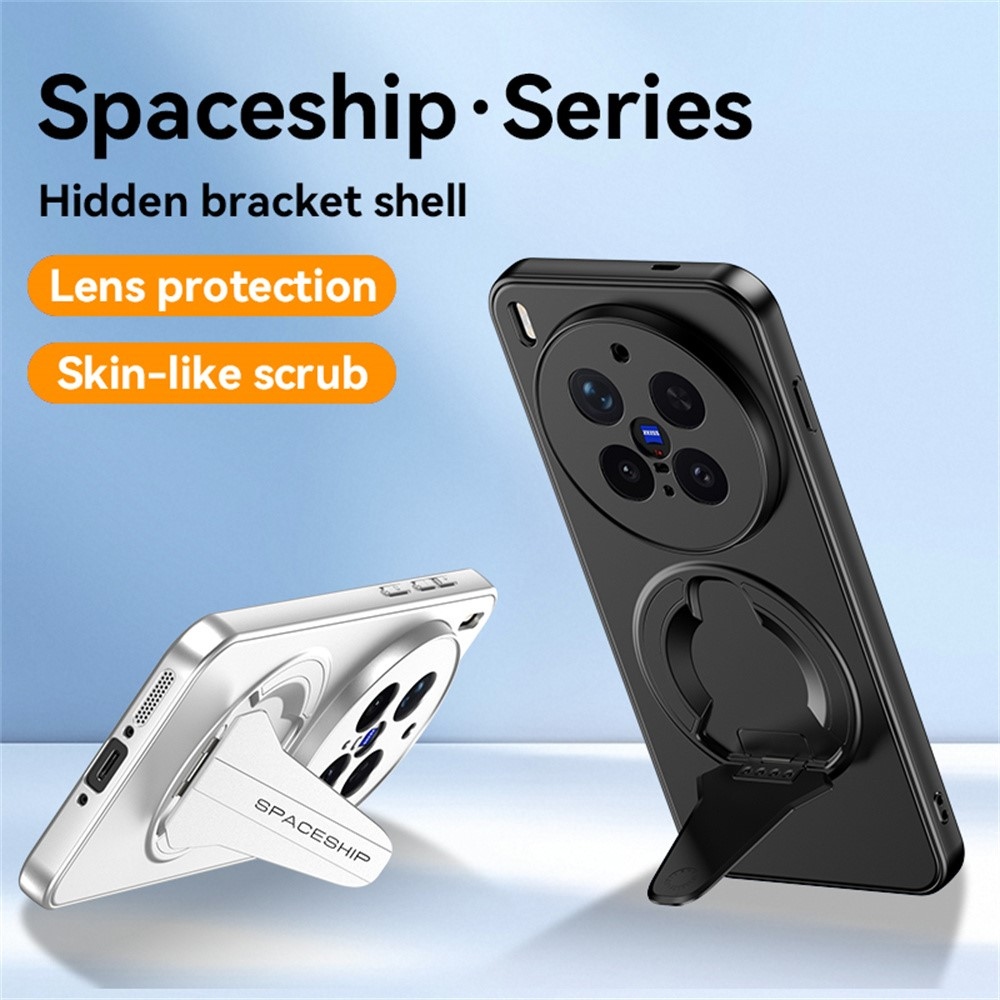 Hidden odolný kryt s MagSafe na Vivo X300 Pro - stříbrný