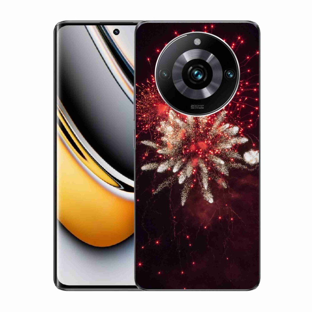 Gelový kryt mmCase na Realme 11 Pro/11 Pro+ - ohňostroj