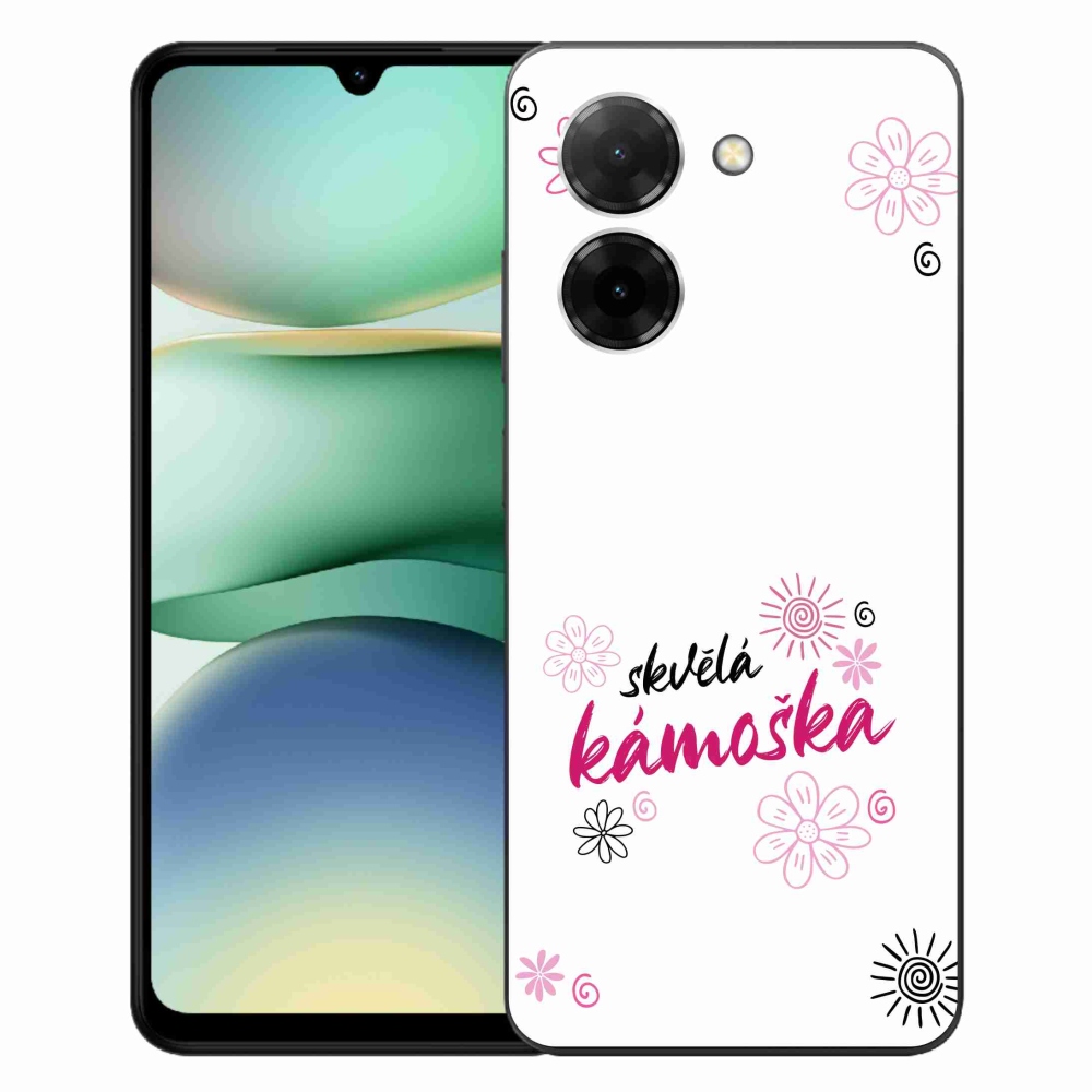 Gelový kryt mmCase na Xiaomi Redmi A5 (171.7x77.8x8.3mm) - skvělá kámoška bílé pozadí