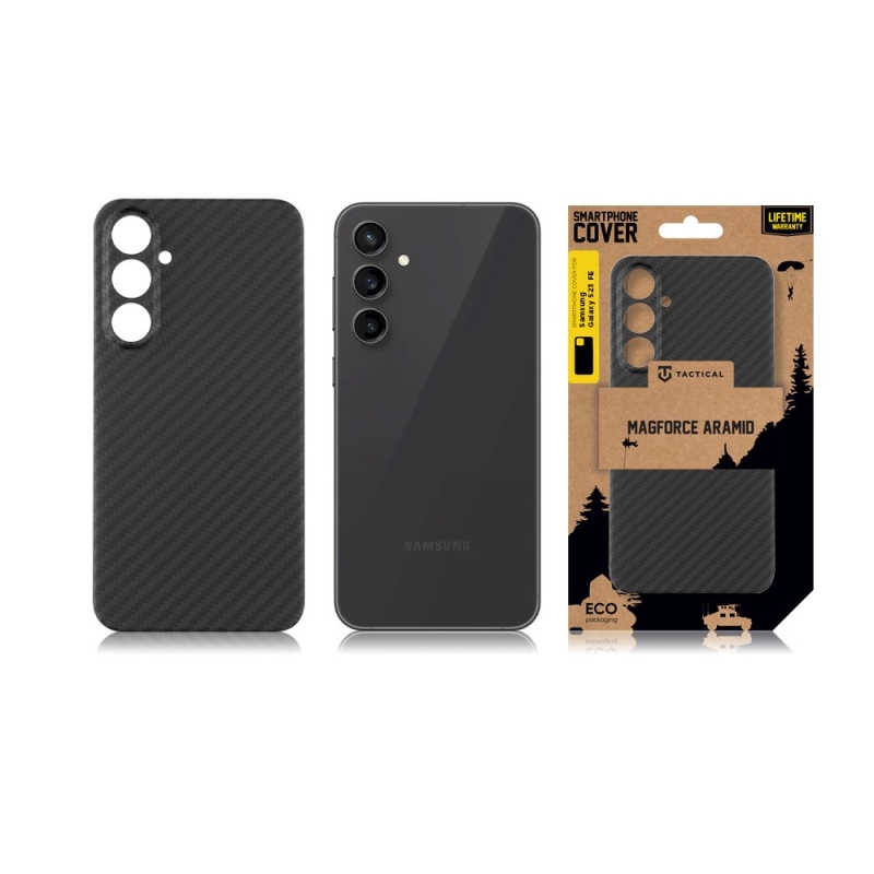 Tactical MagForce Aramid Kryt pro Samsung Galaxy S23 FE Black