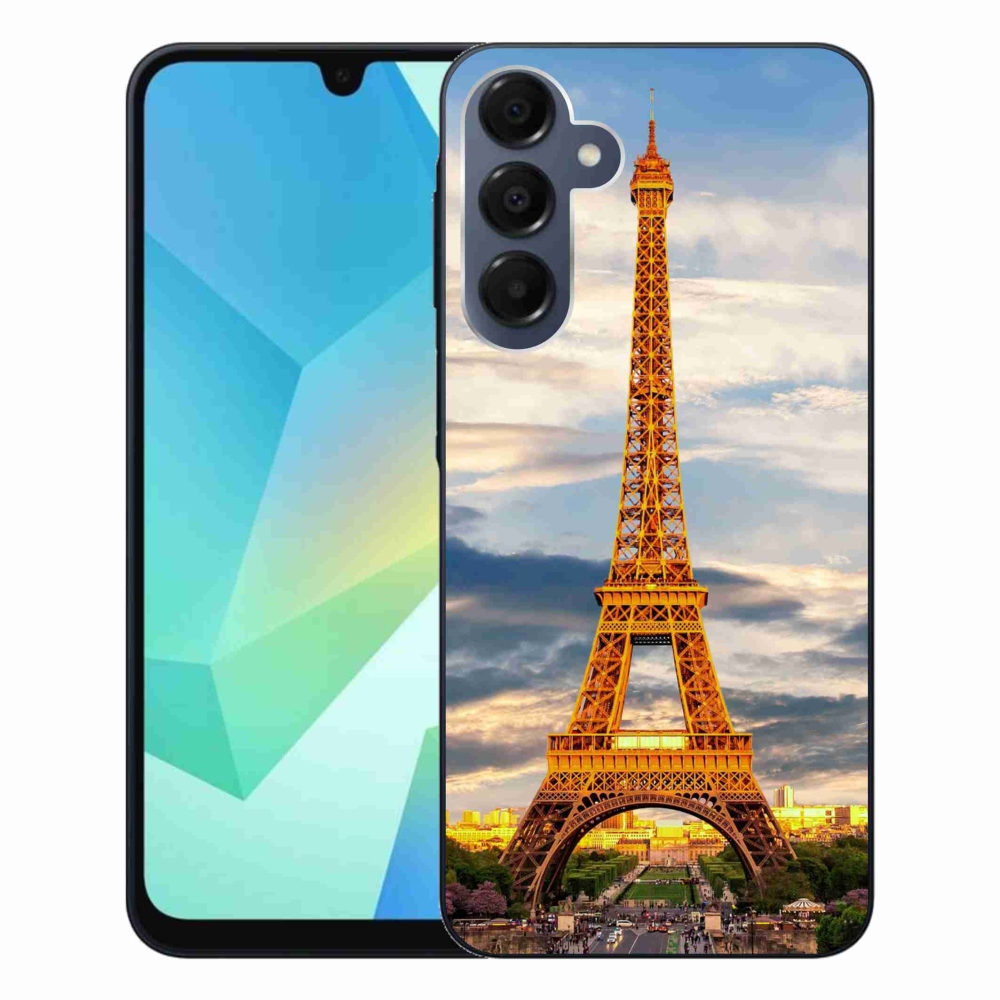 Gelový kryt mmCase na Samsung Galaxy A16 4G/5G - eiffelova věž 3