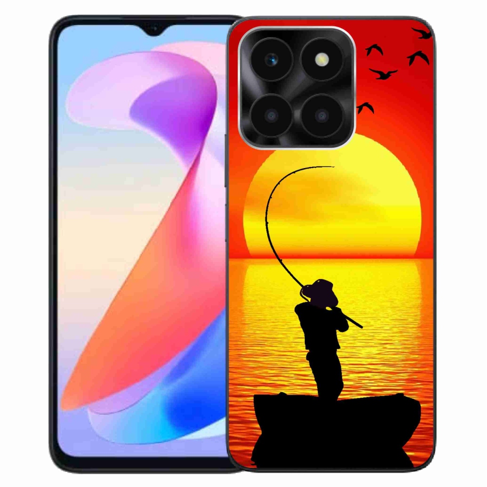 Gelový kryt mmCase na Honor X6a - rybaření