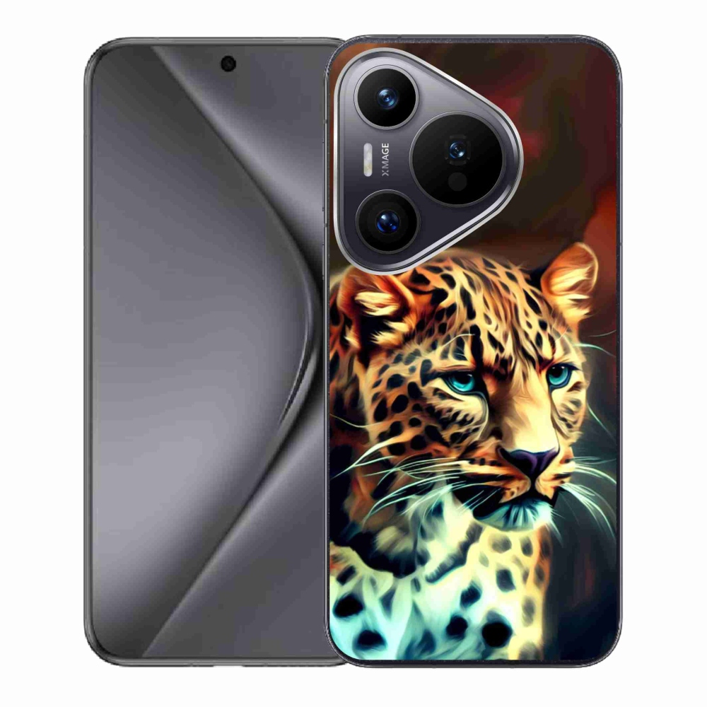 Gelový kryt mmCase na Huawei Pura 70 - leopard