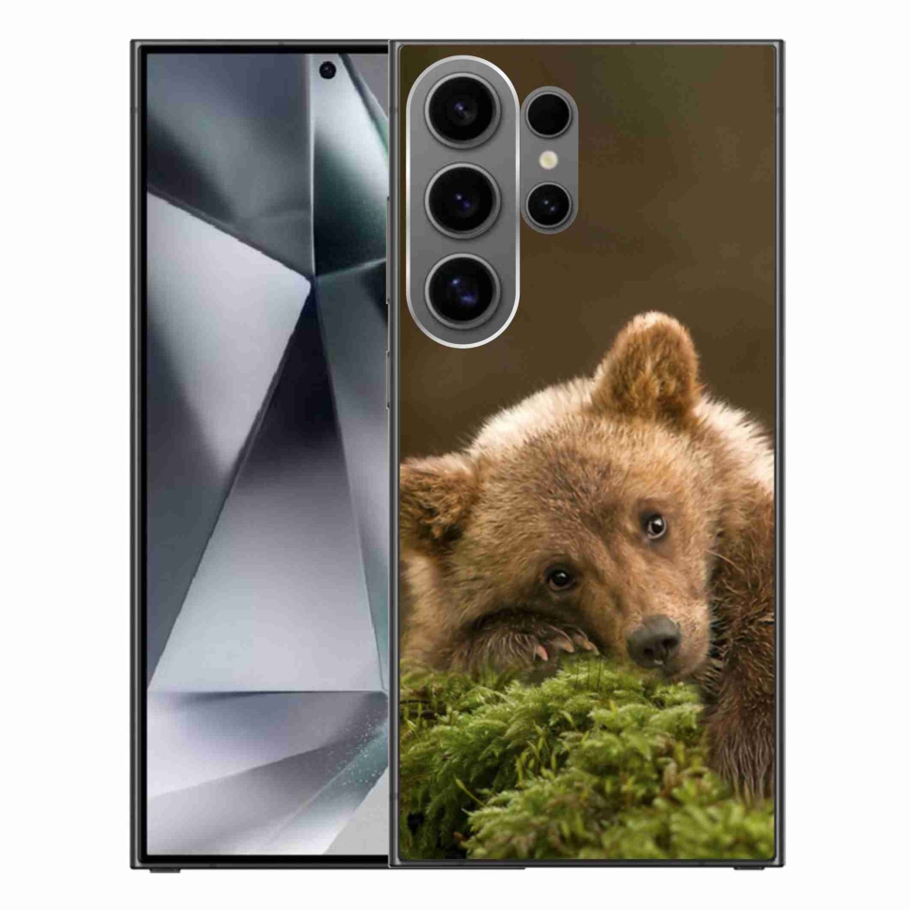 Gelový kryt mmCase na Samsung Galaxy S24 Ultra - medvěd