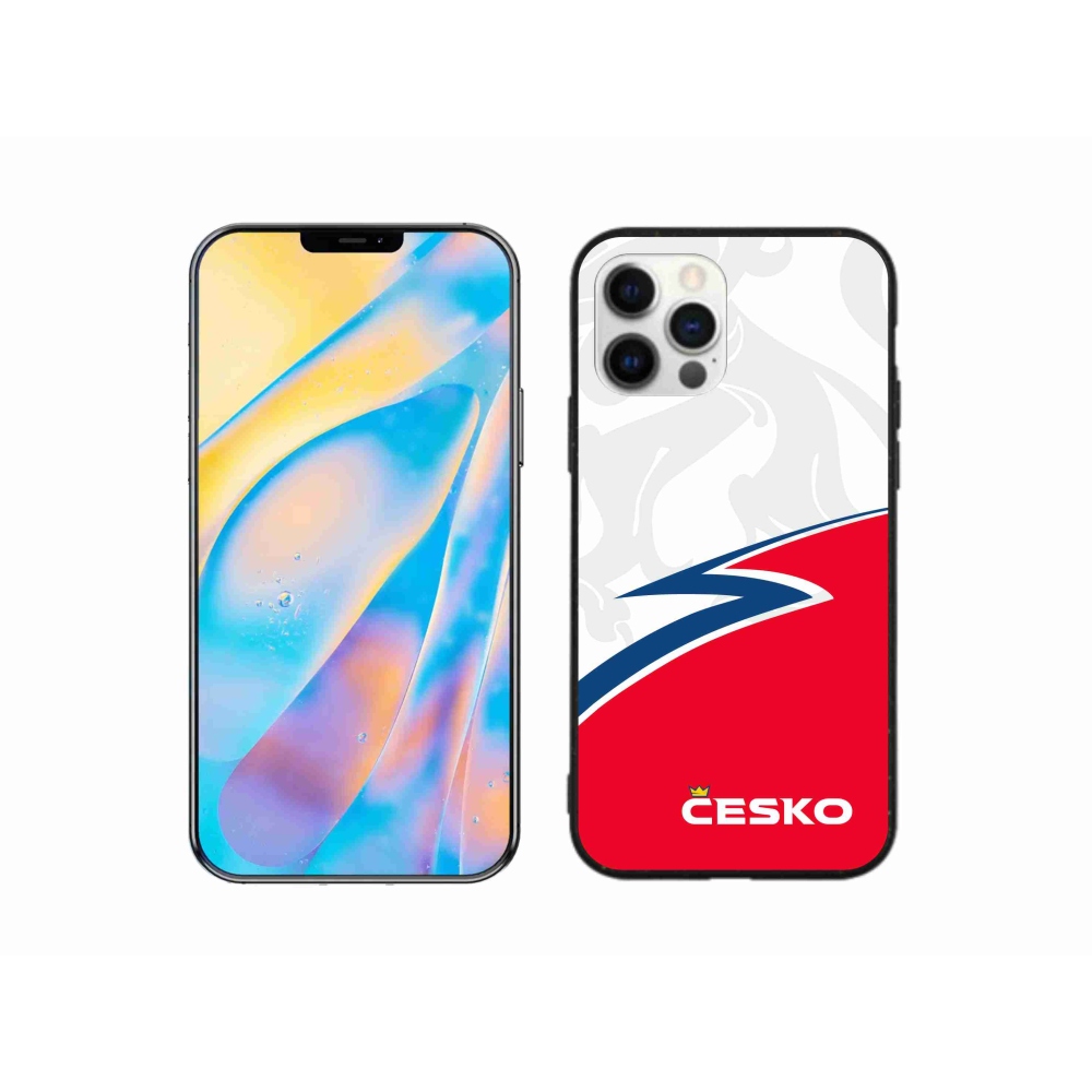 Gelový kryt mmCase na iPhone 12 - Česko 1