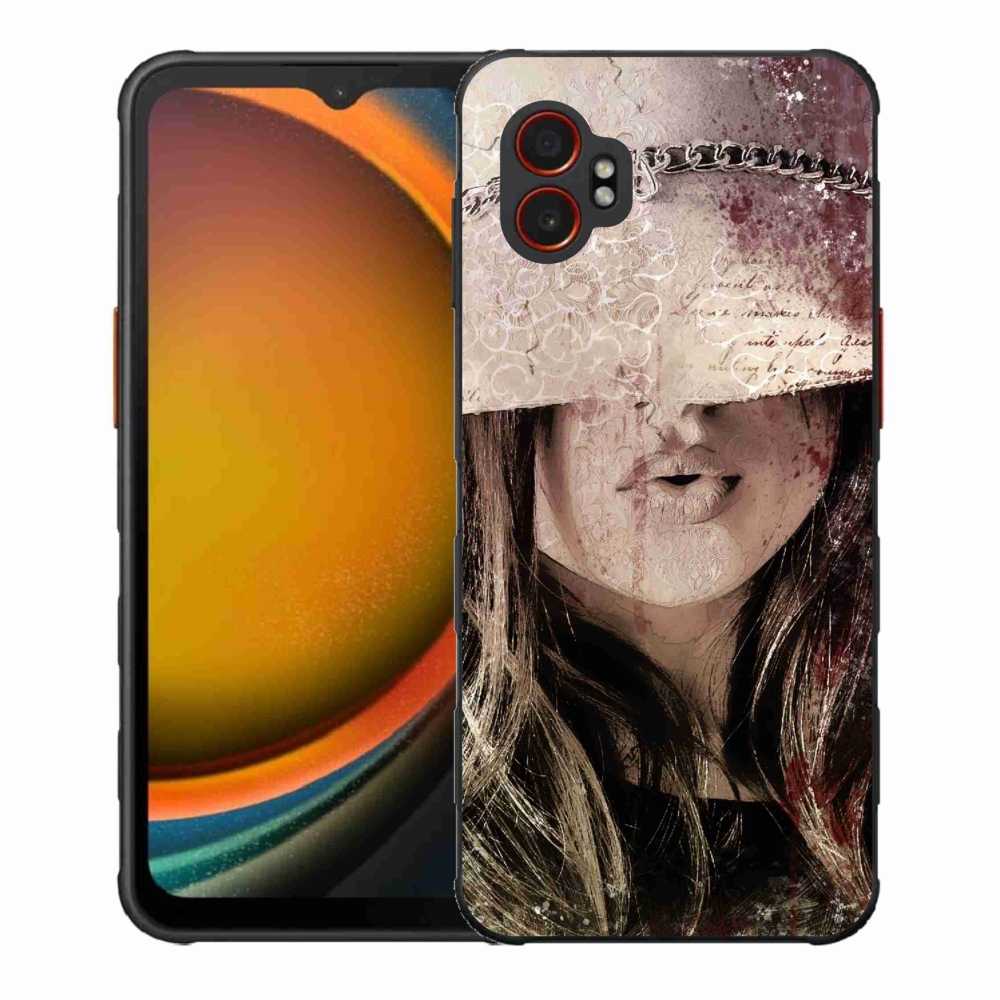 Gelový kryt mmCase na Samsung Galaxy Xcover 7 Pro - dívka