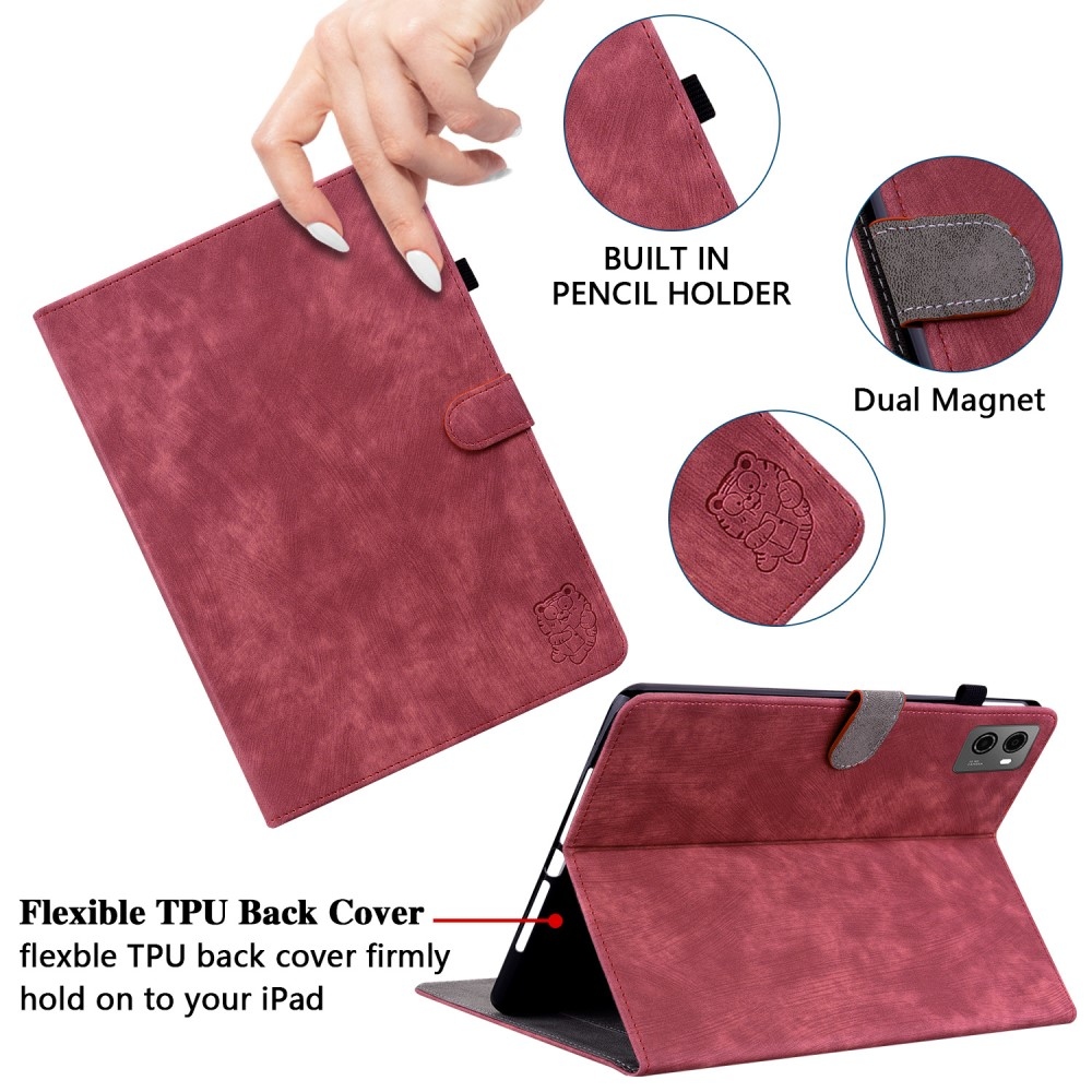 Cover zavírací pouzdro na tablet Lenovo Legion Tab 8.8 (2. Gen.) - červené