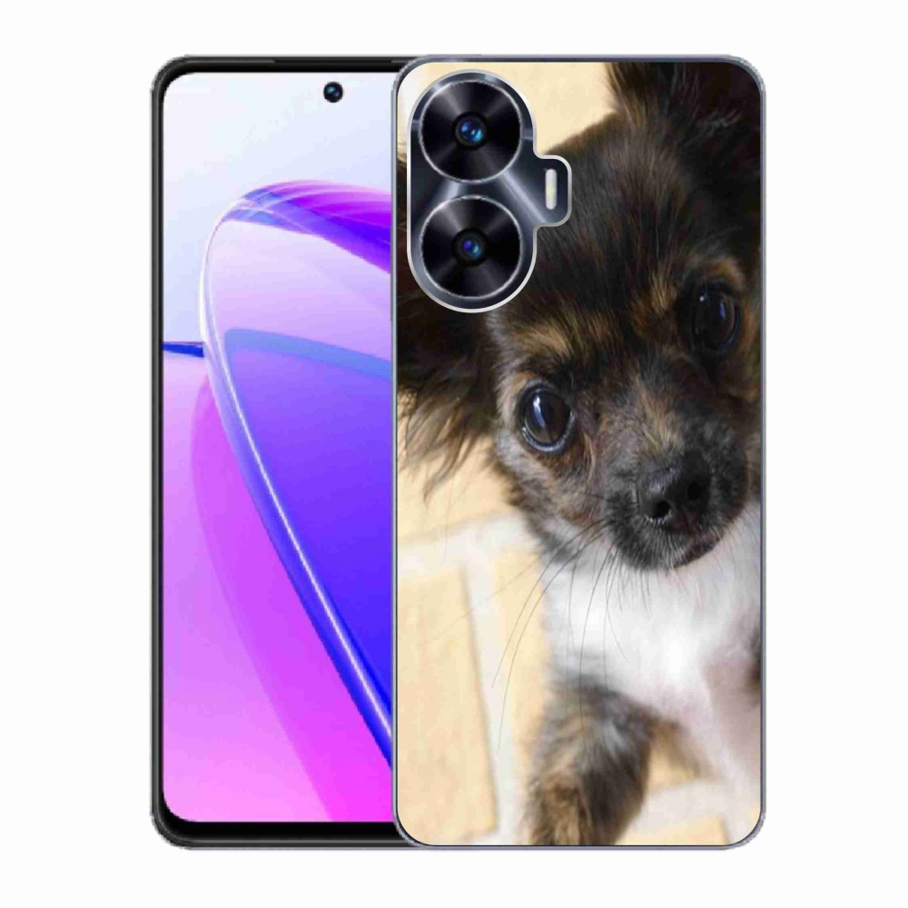 Gelový obal mmCase na Realme C55 - čivava 2