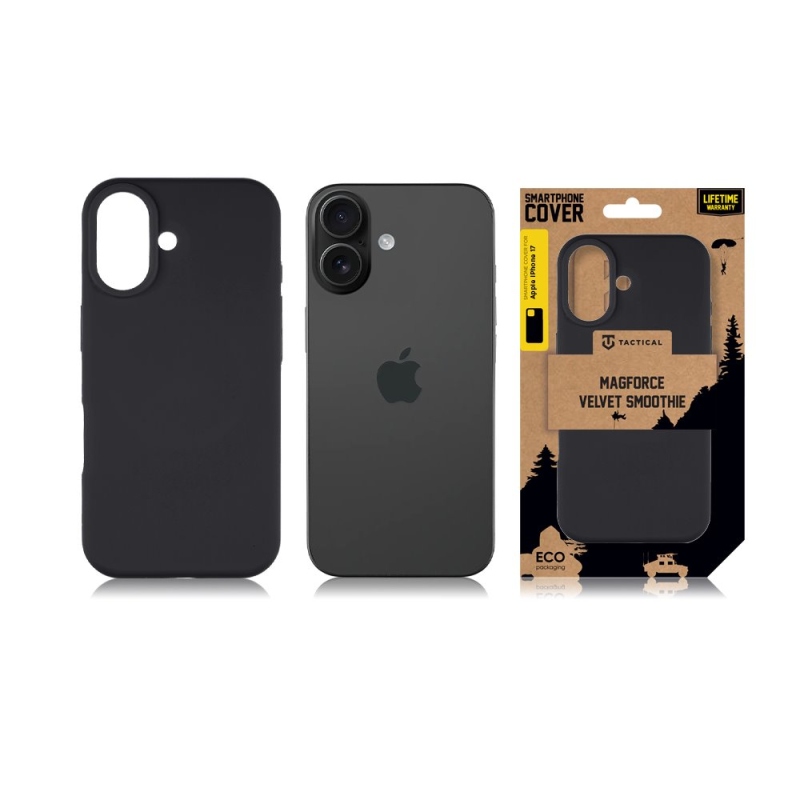 Tactical MagForce Velvet Smoothie Kryt pro Apple iPhone 17 Asphalt