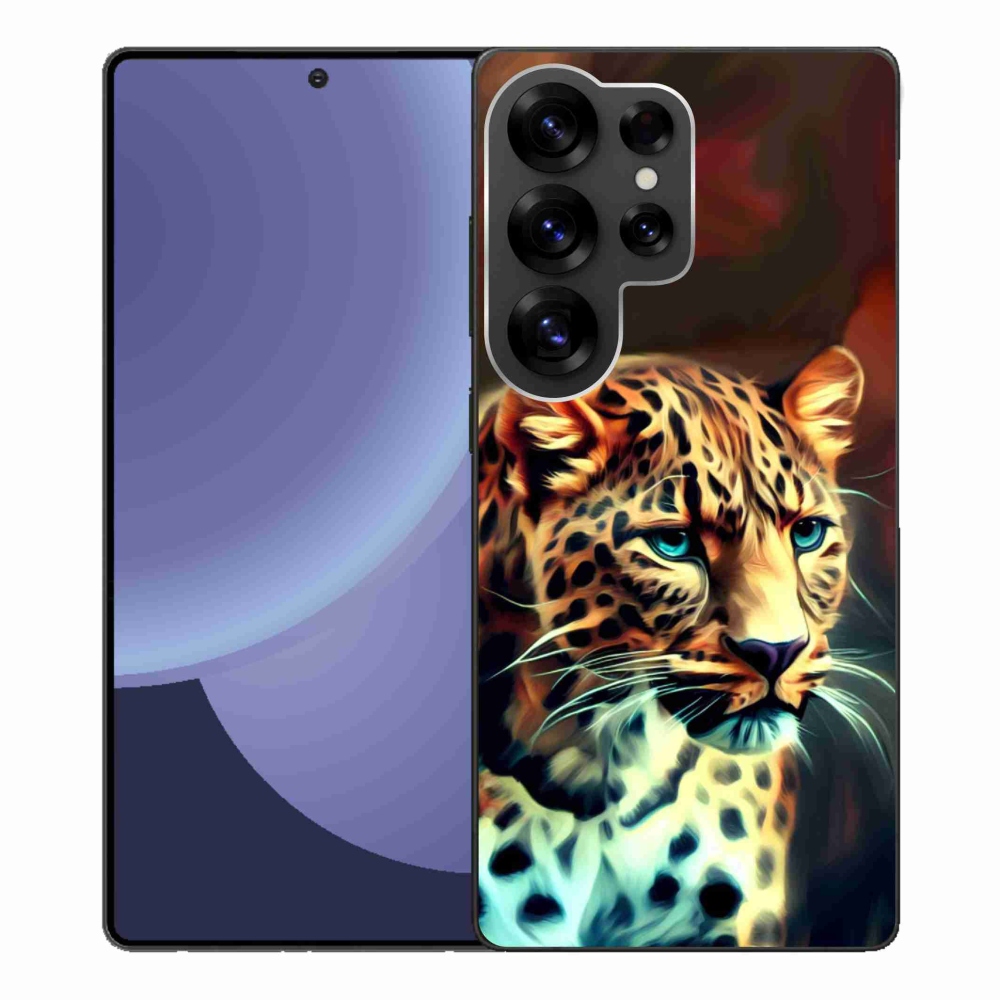 Gelový kryt mmCase na Samsung Galaxy S25 Ultra - leopard