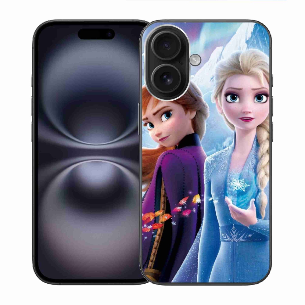 Gelový kryt mmCase na iPhone 16 - ledové království 3