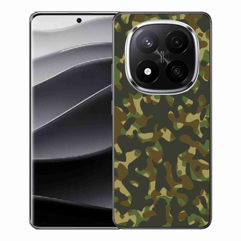 Gelový kryt mmCase na Xiaomi Redmi Note 14 Pro+ 5G - maskáčový vzor 1