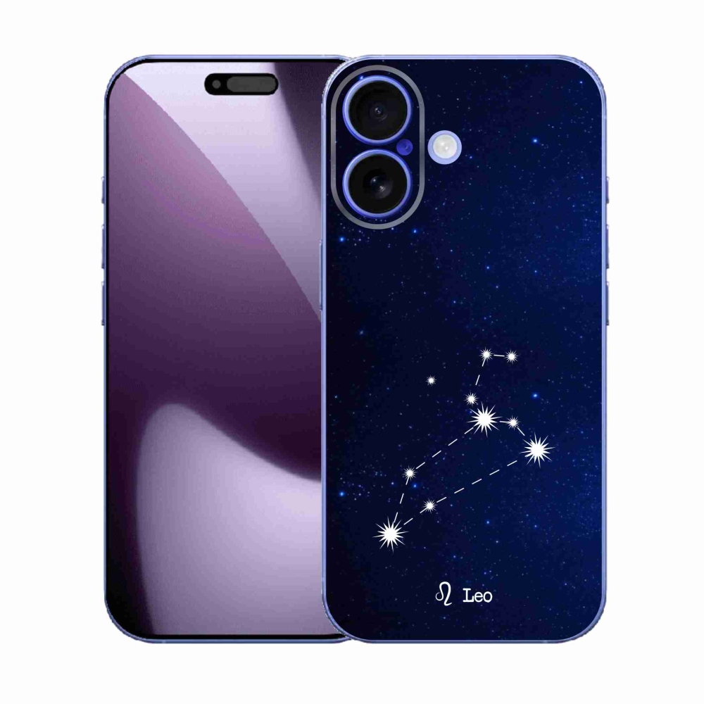 Gelový kryt mmCase na iPhone 17 - souhvězdí Lva