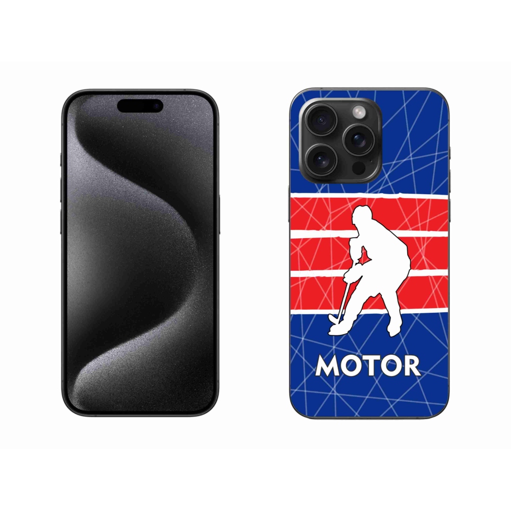 Gelový kryt mmCase na iPhone 15 Pro Max - Motor