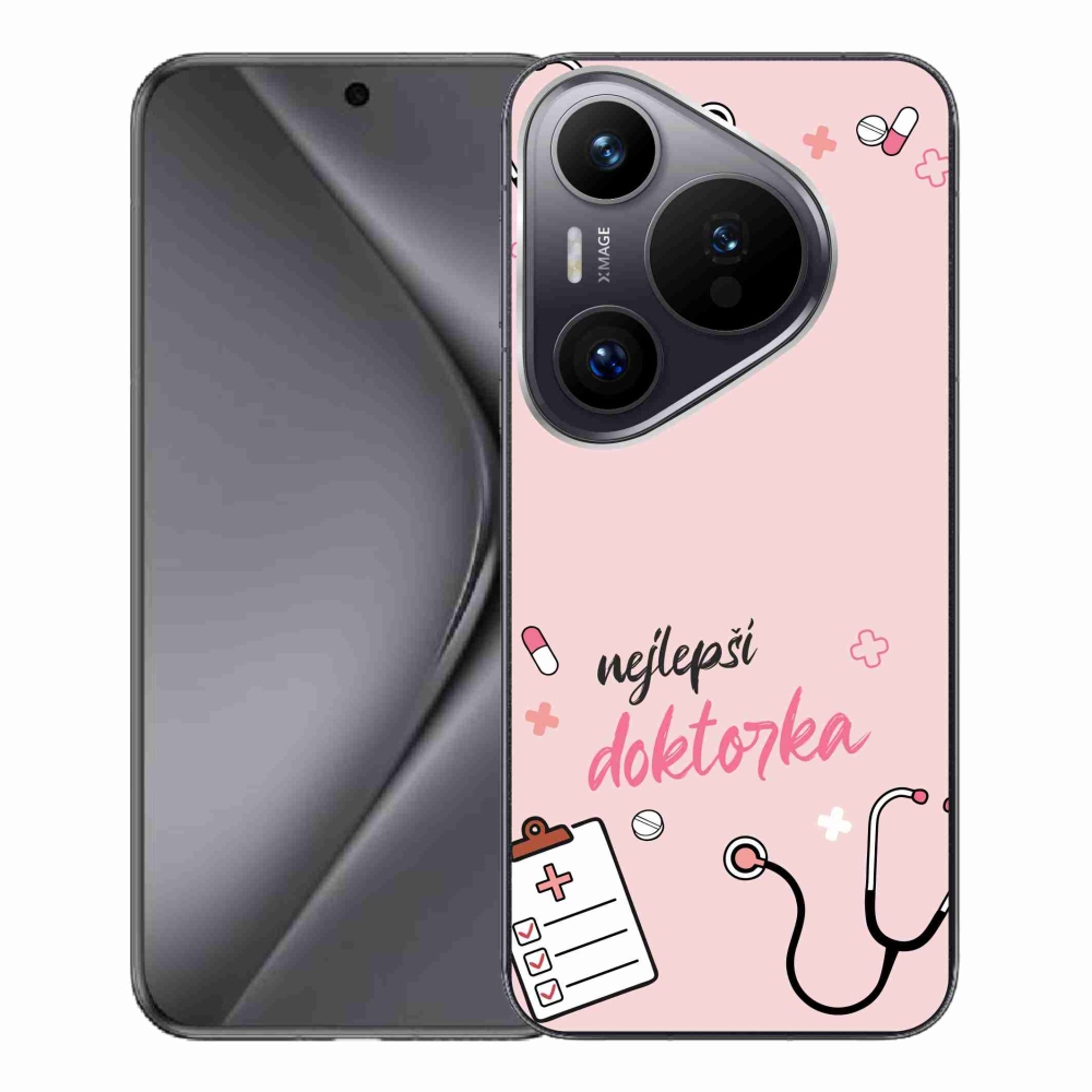 Gelový kryt mmCase na Huawei Pura 70 Pro - nejlepší doktorka