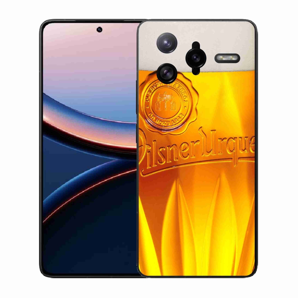 Gelový kryt mmCase na Xiaomi Poco F7 Ultra - pivo