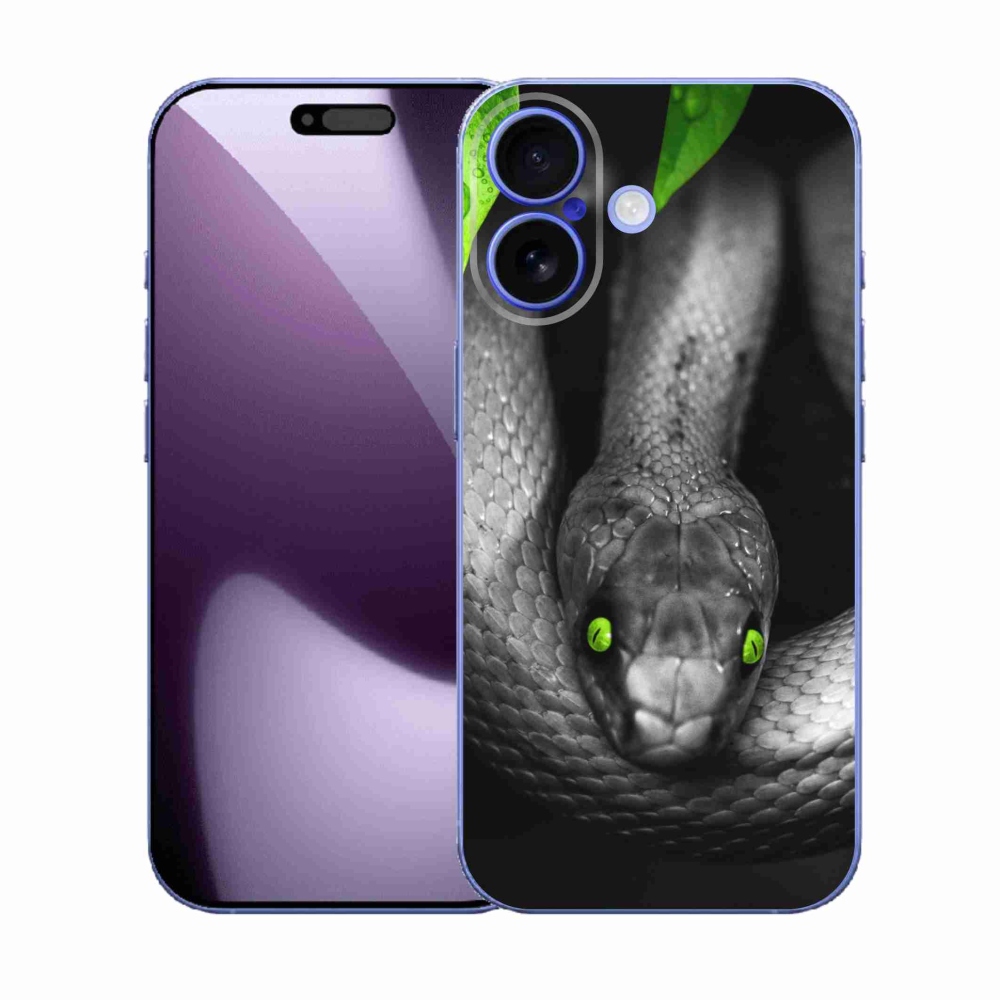 Gelový kryt mmCase na iPhone 17 - had