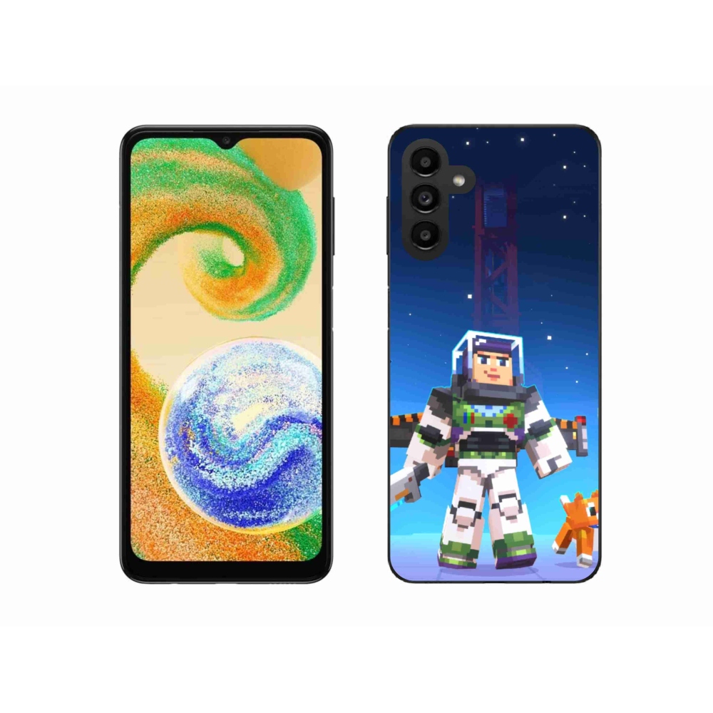 Gelový kryt mmCase na Samsung Galaxy A04s (164.7x76.7x9.1mm) - minecraft 2