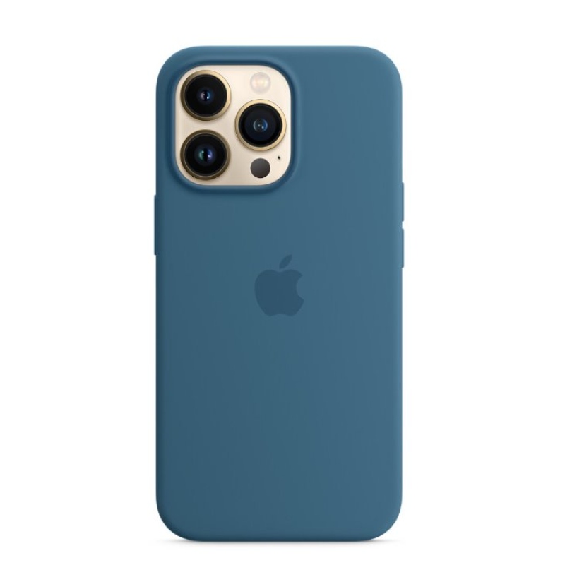 MM2G3ZE/A Apple Silikonový Kryt vč. Magsafe pro iPhone 13 Pro Blue Jay