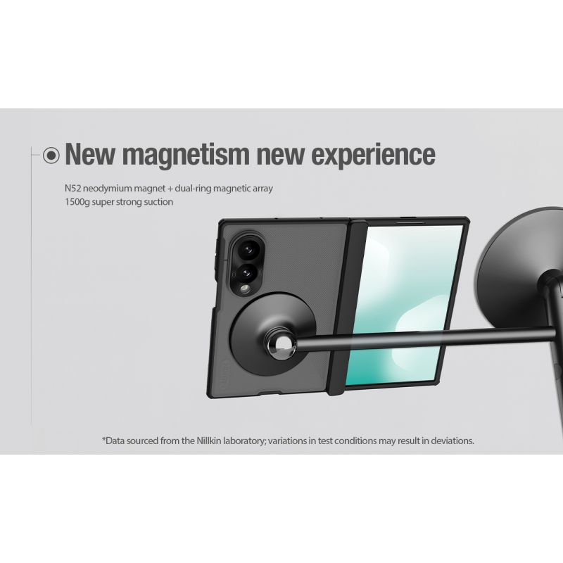 Nillkin Super Frosted FOLD Magnetic Zadní Kryt pro Samsung Galaxy Z Fold 8 Black
