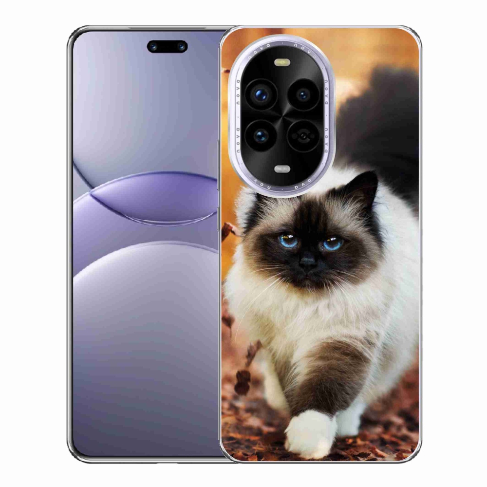 Gelový kryt mmCase na Huawei Nova 13 Pro 5G - kočka