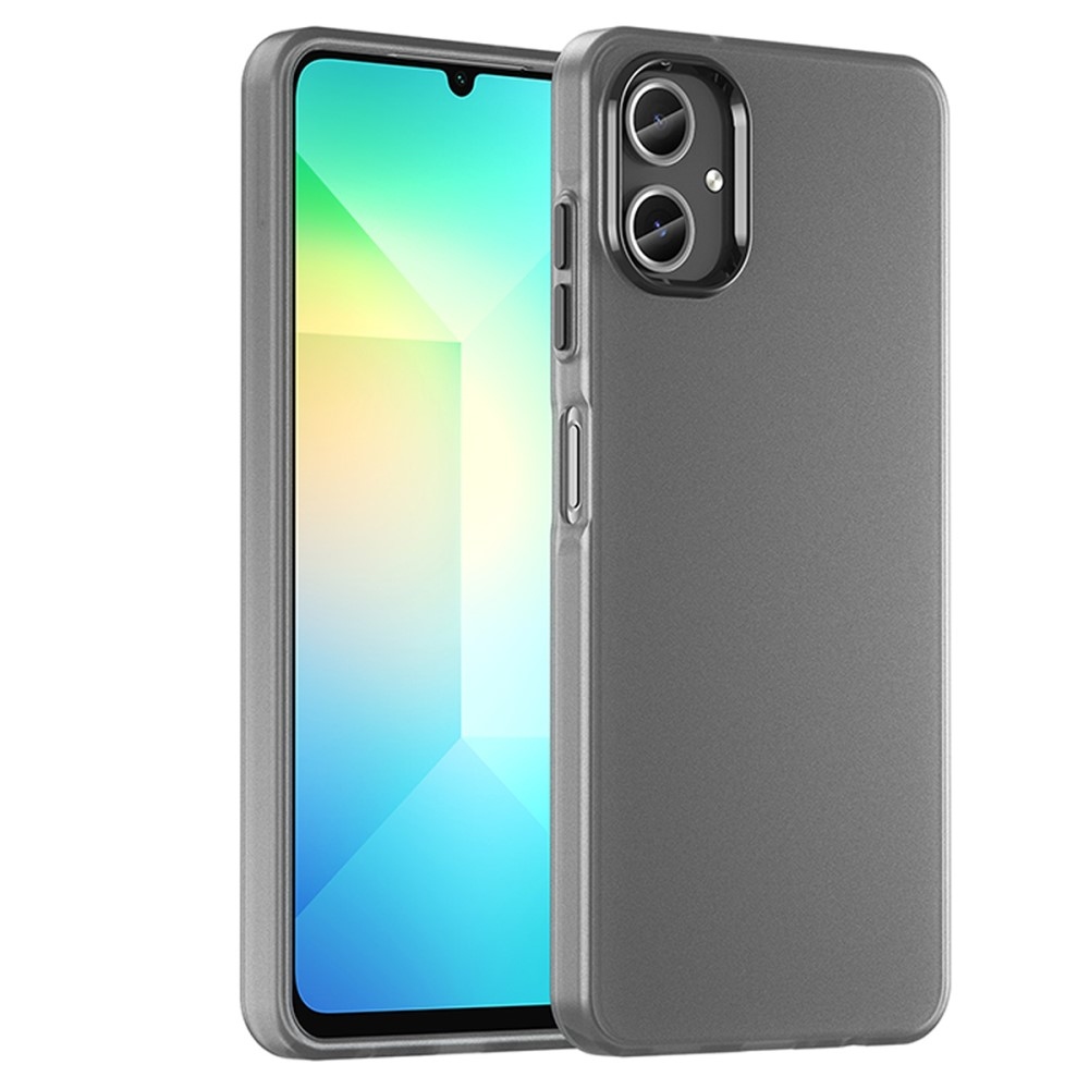 Candys matný gelový obal na Samsung Galaxy A06 4G - černý