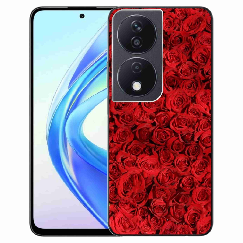 Gelový kryt mmCase na Honor X7b/Honor 90 Smart - růže
