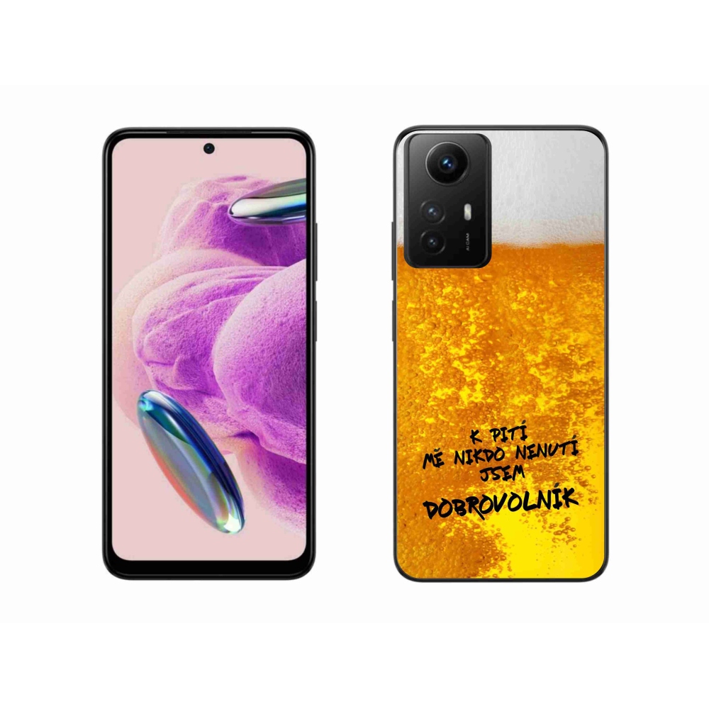 Gelový kryt mmCase na Xiaomi Redmi Note 12S - pivní motiv 4