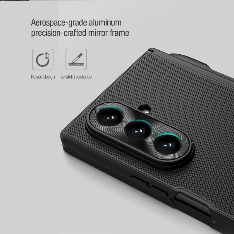 Nillkin Super Frosted FOLD Pen Slot Zadní Kryt pro Samsung Galaxy Z Fold 7 Black