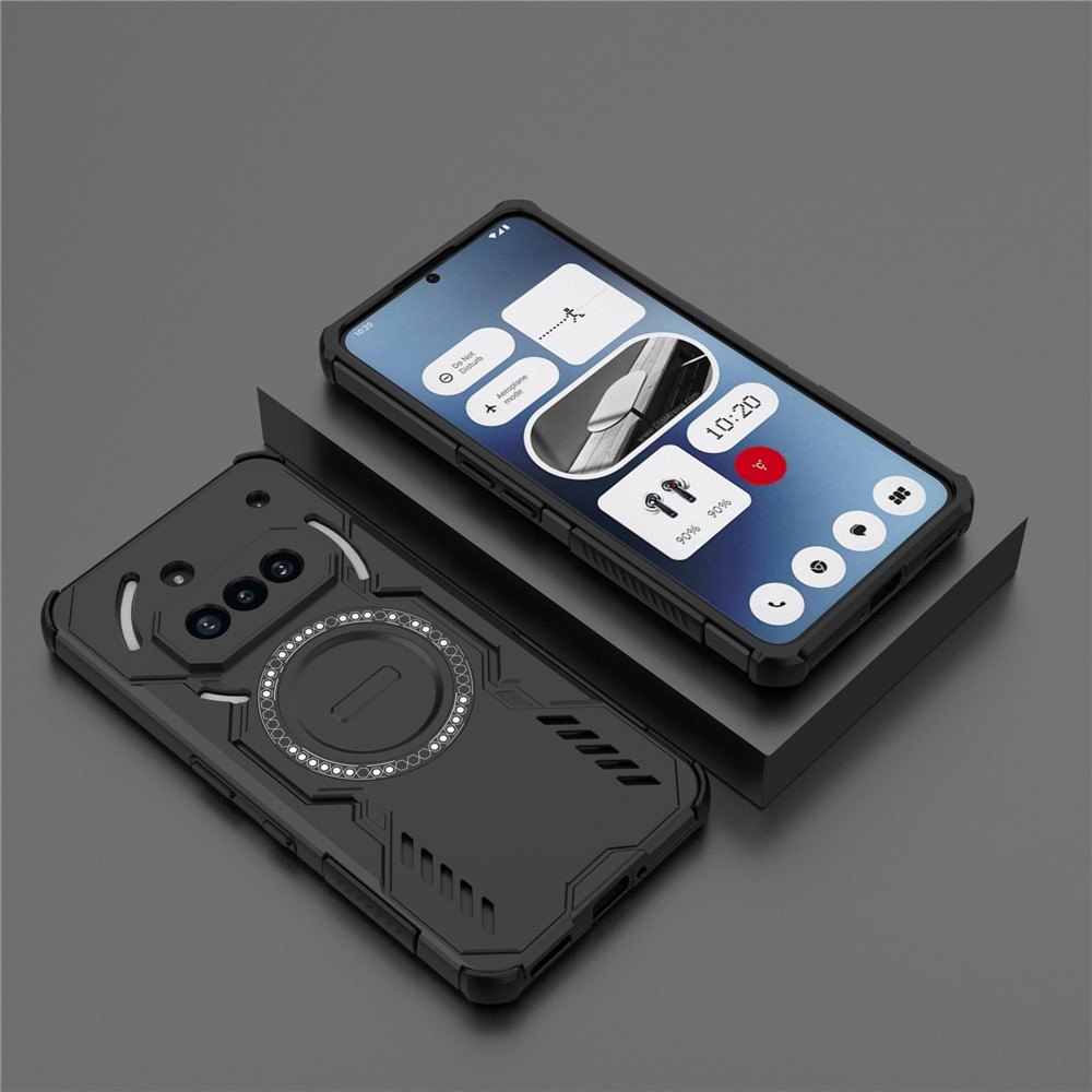 Hollow odolný kryt s MagSafe na Nothing Phone (3a) - černý