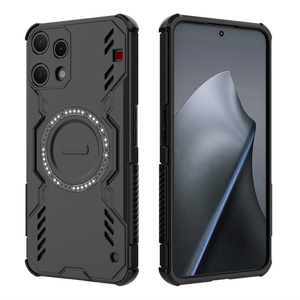 Hollow odolný kryt s MagSafe na Nothing Phone (3a) Lite 5G - černý