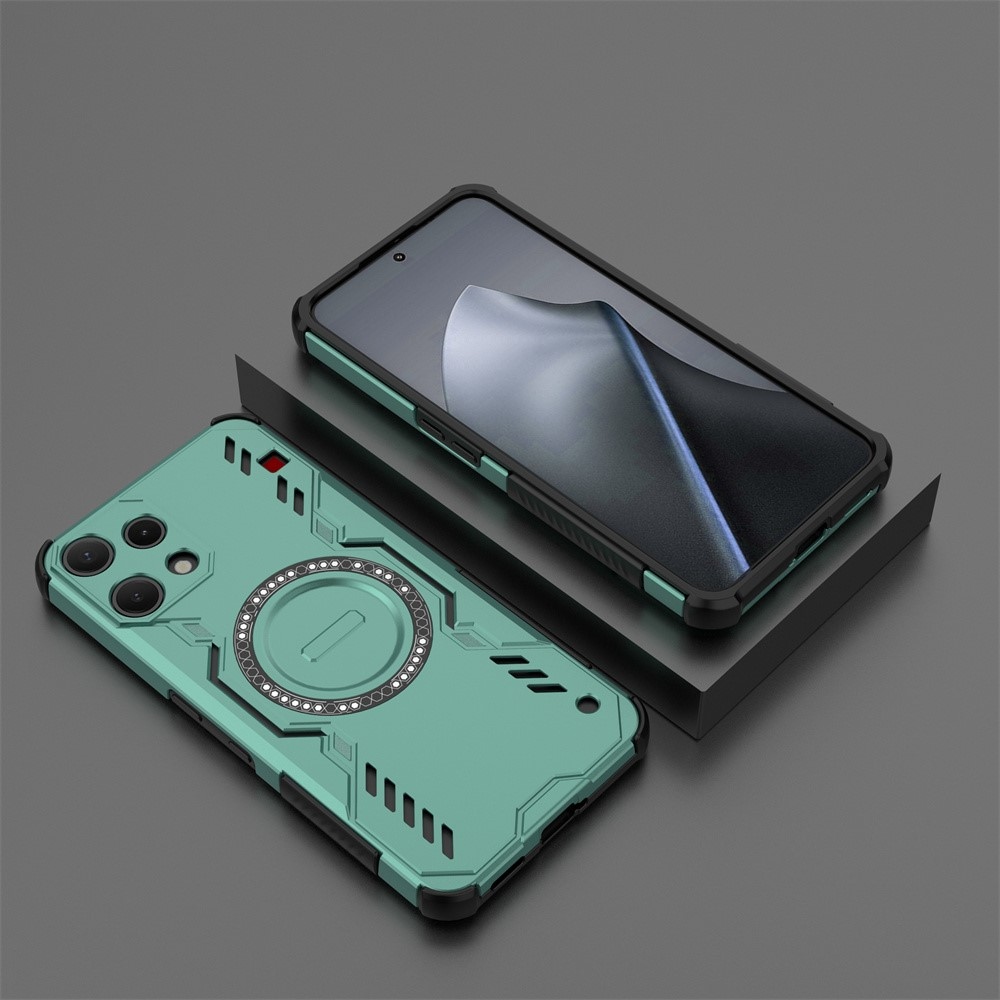 Hollow odolný kryt s MagSafe na Nothing Phone (3a) Lite 5G - zelený