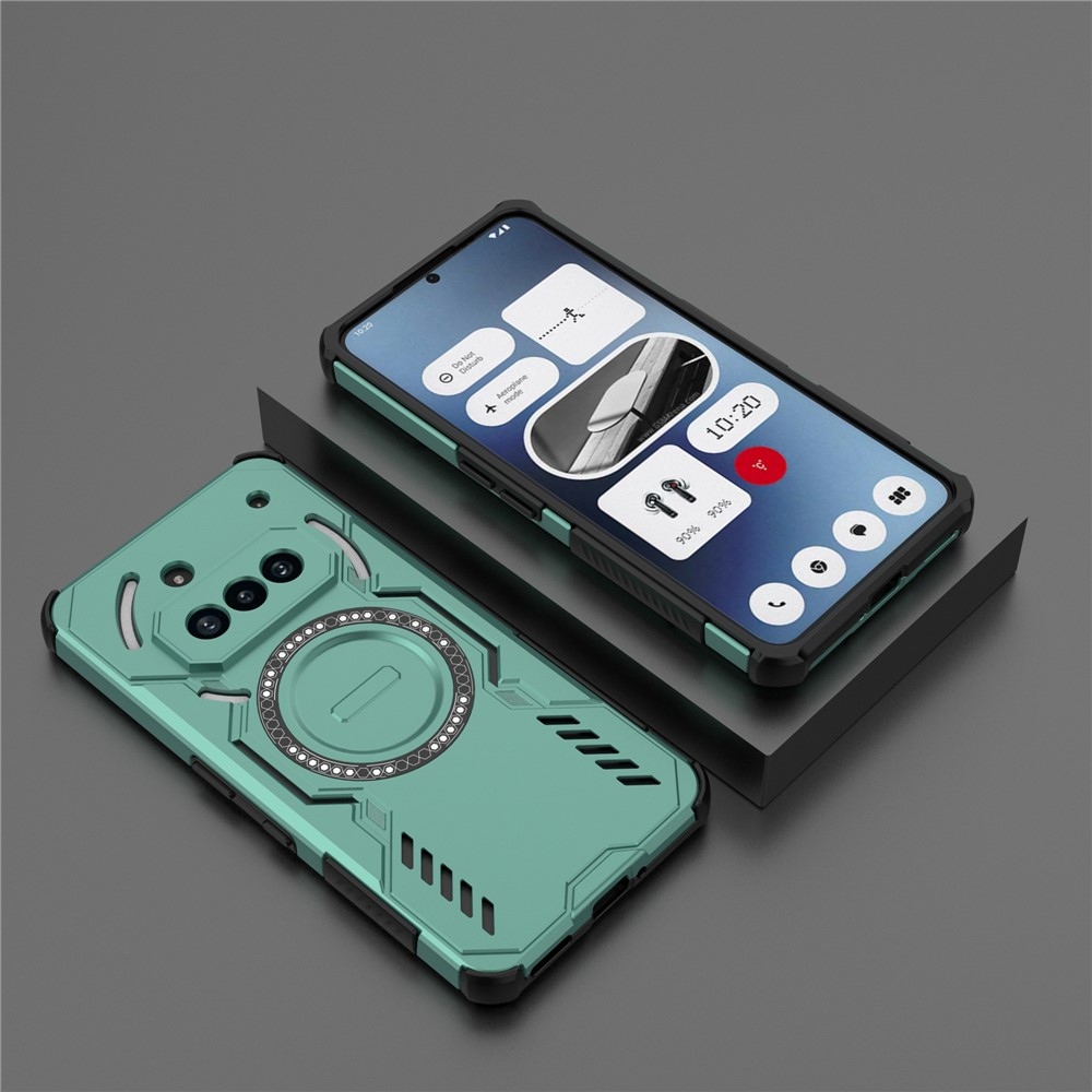 Hollow odolný kryt s MagSafe na Nothing Phone (3a) - zelený