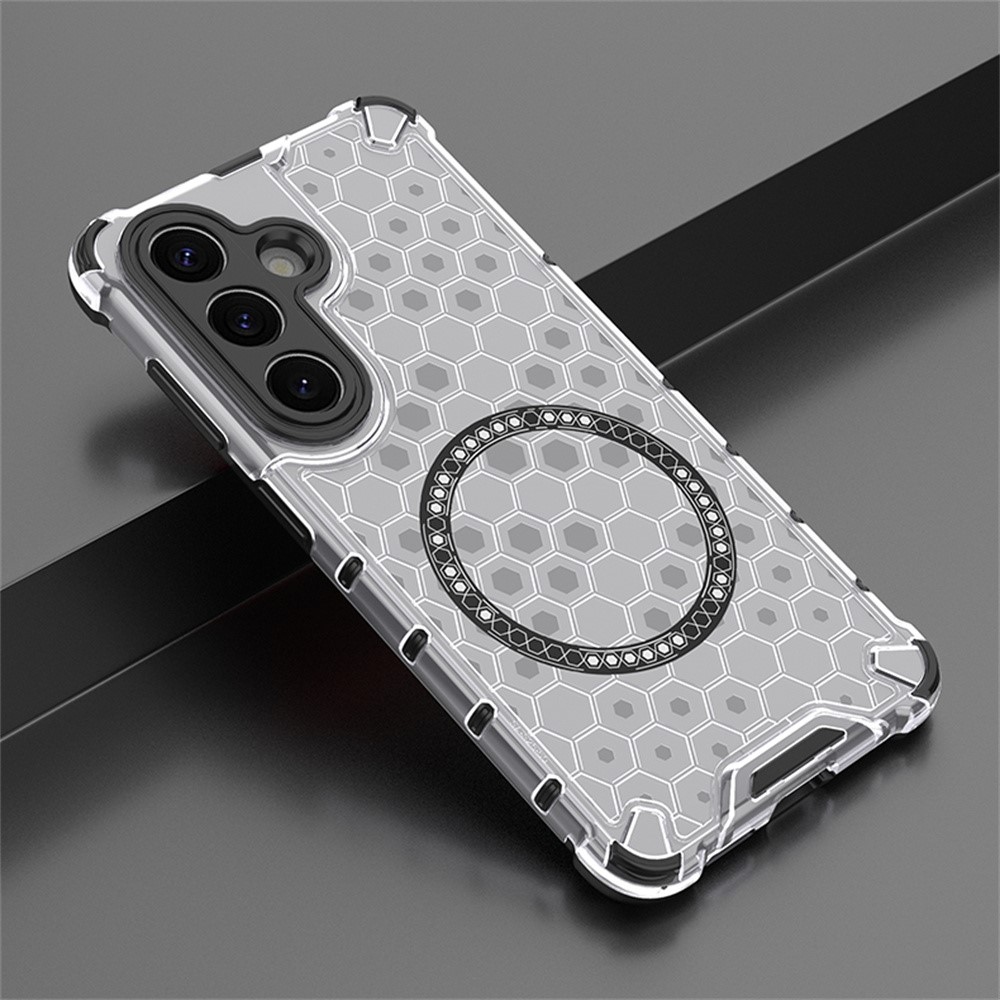 Honey odolný kryt s MagSafe na Samsung Galaxy S26/S26 Pro - průhledný