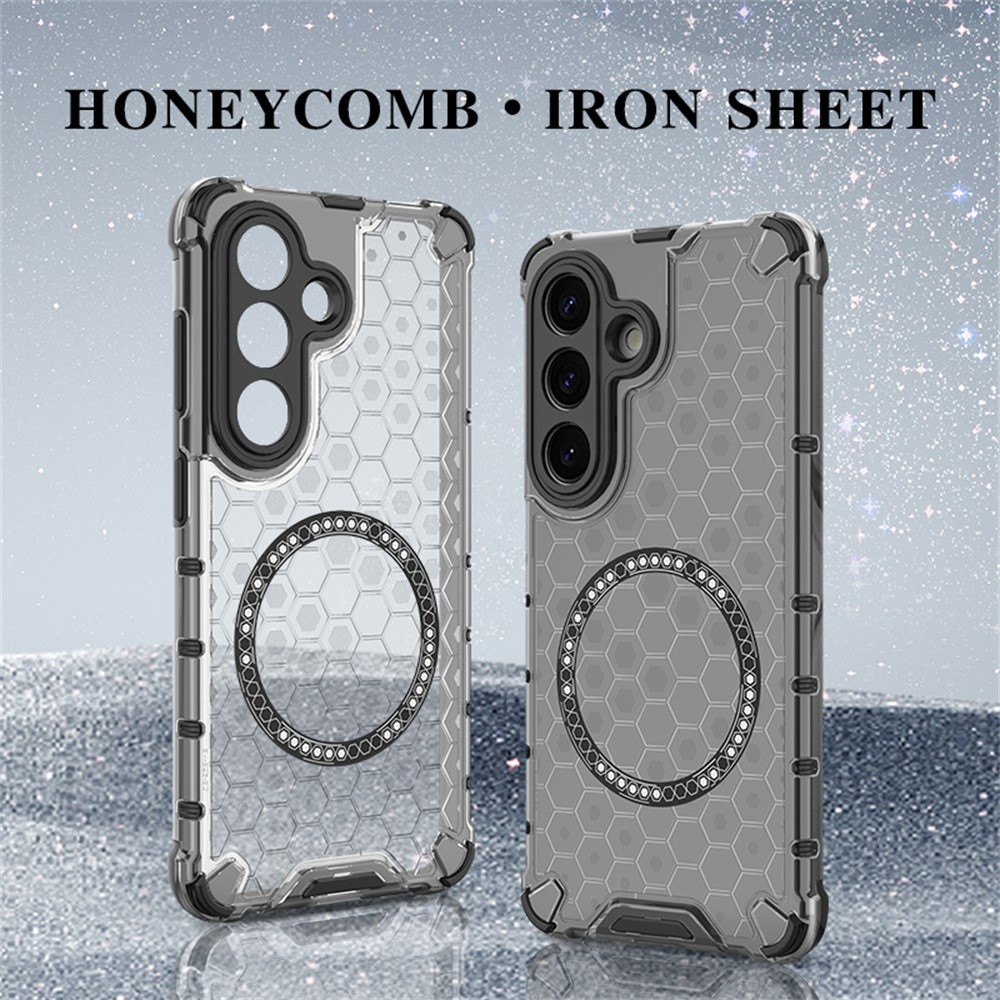 Honey odolný kryt s MagSafe na Samsung Galaxy S26/S26 Pro - průhledný