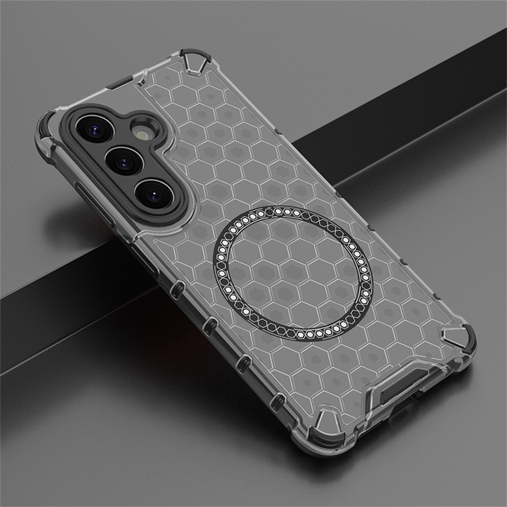 Honey odolný kryt s MagSafe na Samsung Galaxy S26/S26 Pro - šedý