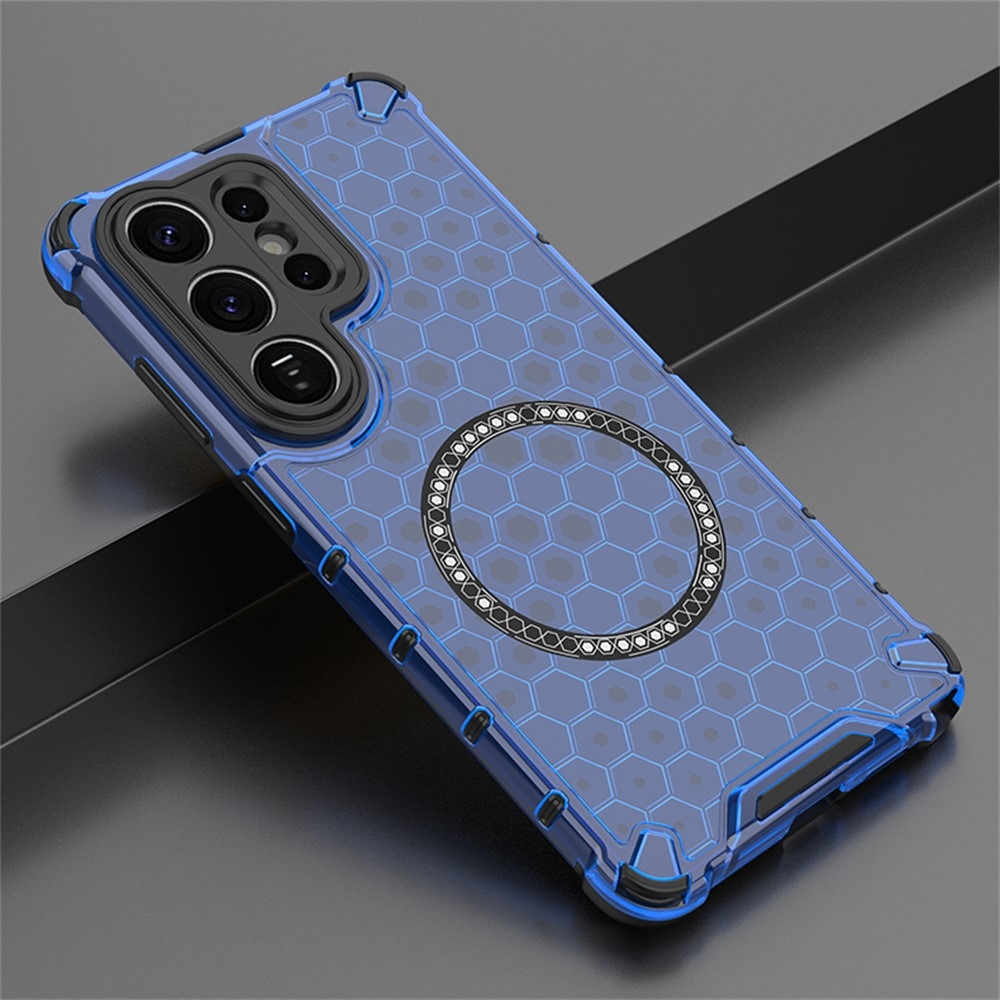 Honey odolný kryt s MagSafe na Samsung Galaxy S26 Ultra - modrý