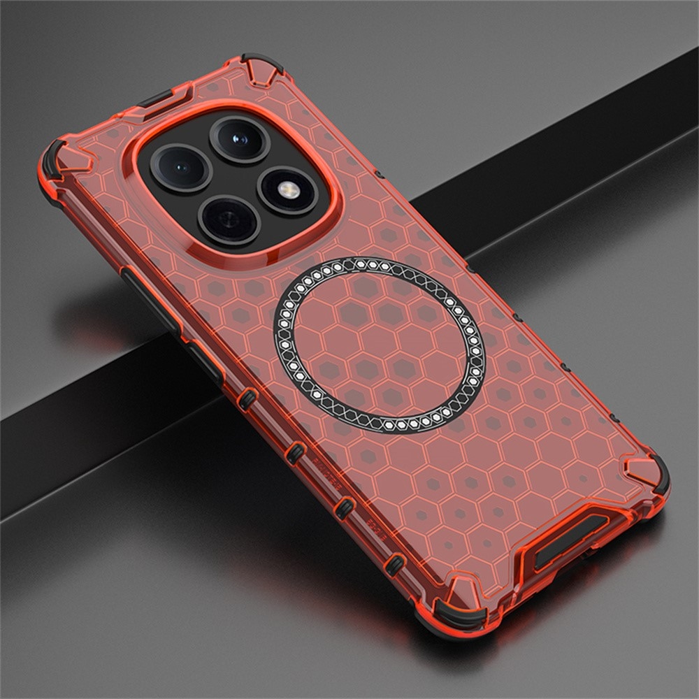 Honey odolný kryt s MagSafe na Xiaomi Poco M8 5G/Note 15 5G - červený