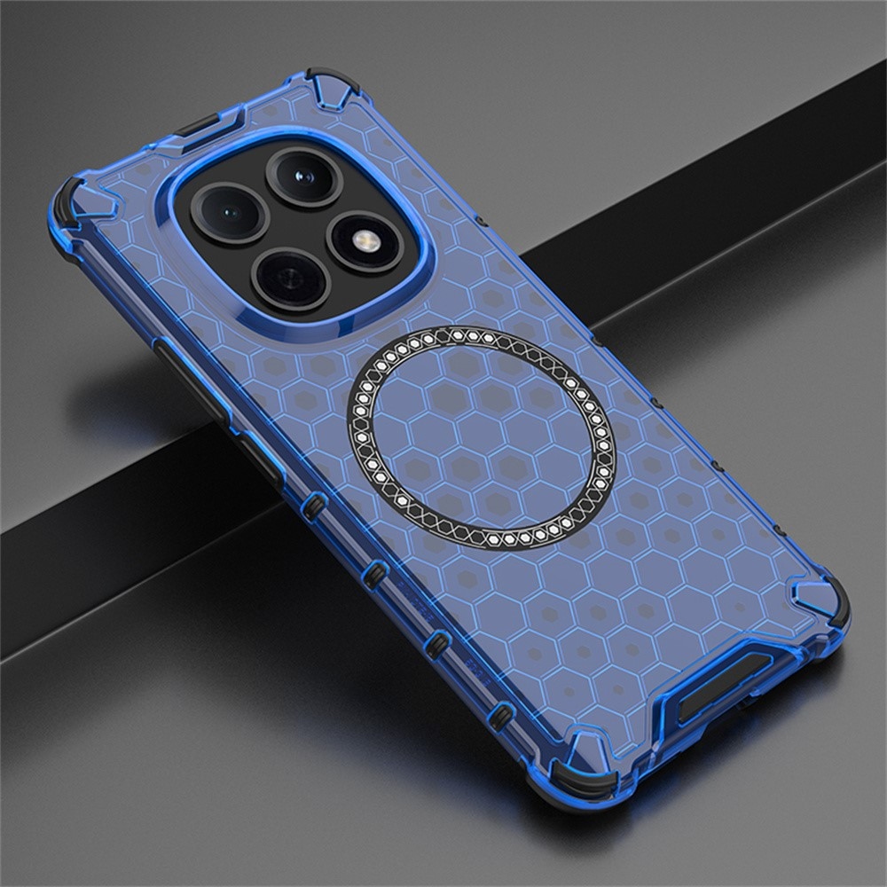 Honey odolný kryt s MagSafe na Xiaomi Poco M8 5G/Note 15 5G - modrý