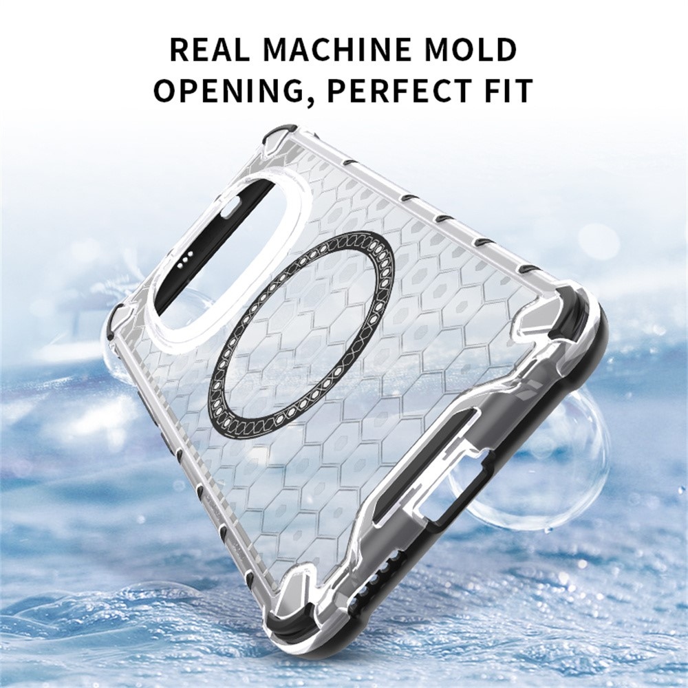 Honey odolný kryt s MagSafe na Xiaomi Poco M8 5G/Note 15 5G - průhledný