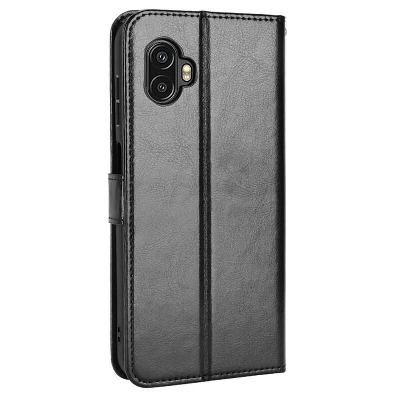 Crazy knížkové pouzdro na Samsung Galaxy Xcover 6 Pro - černé