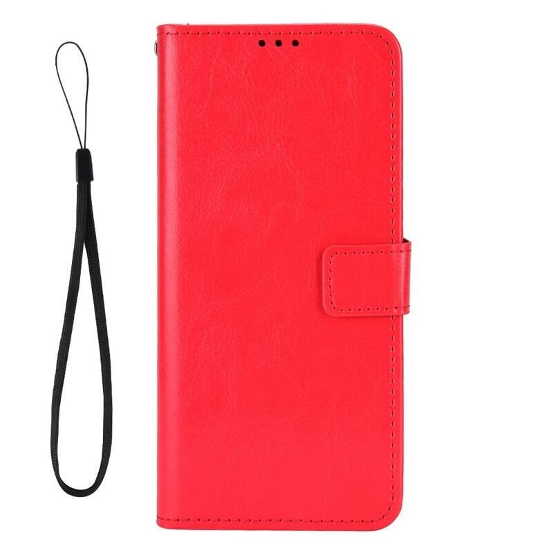 Horse knížkové pouzdro na Xiaomi Redmi Note 12 Pro 5G/Poco X5 Pro 5G - červené