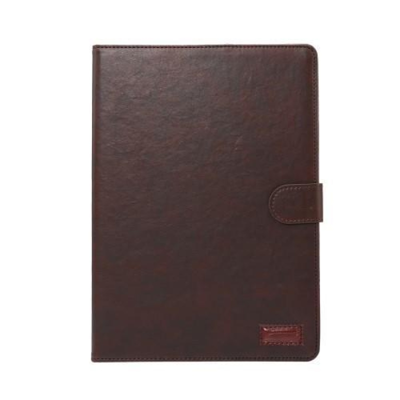 Horse PU kožené knížkové pouzdro na iPad Pro 9.7 - coffee